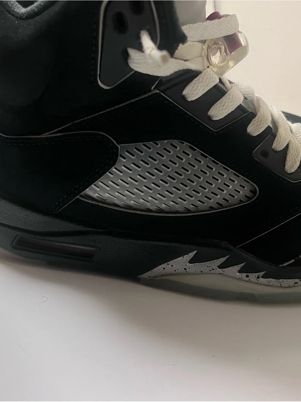 Nike Air Jordan 5 Retro Men’s Shoes - black metallic